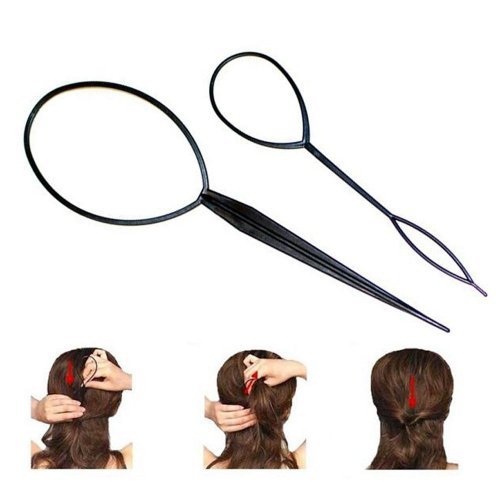2pcs Westeng Fabricante de Pelo Herramienta de Peluquería de Moda Cabello Bun Donut Accesorios de Peinado Herramienta de Pelo