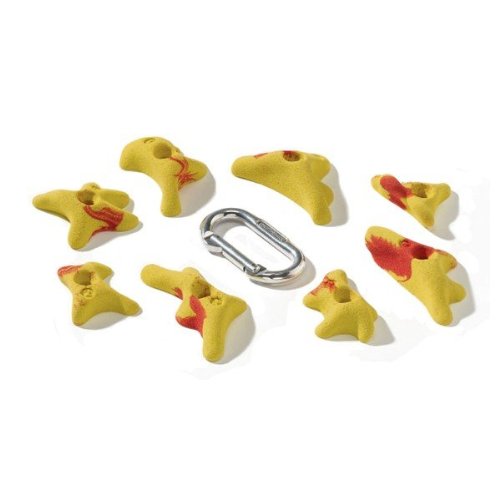 Nicros HHPA Pinches Amoebas Handholds - Yellow