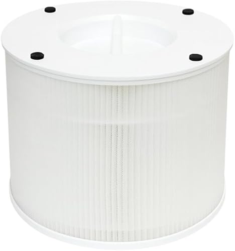 Miniatura 5 de Nispira 12020 Filtro de repuesto para purificador de aire Clorox 11020 11021 2 en 1 True HEPA 2 paquetes