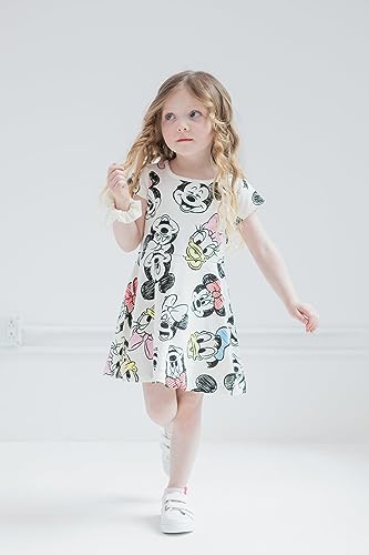 Disney Skater Dress and Scrunchie Infant to Big Kid Sizes (18 Months - 14-16)4