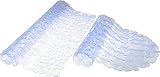 Surpahs Pebble Vinyl Non-Slip Bath and Shower Mat 2 Pcs Combo (Clear)