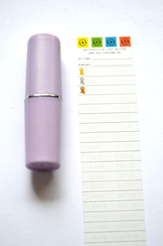 Geocaching Lipstick Hiding Place with Rite in The Rain Log Strips Secret Hide - Storage Box - Hint GPS - Image 5