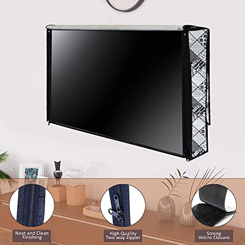 Image of LED TV Cover for Samsung 49 inches LED TVs (All Models) - Dustproof Television Cover Protector for 49 Inch LCD, LED, Plasma Television CLED3-P031-49