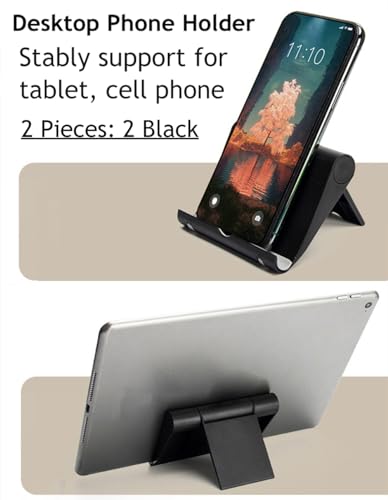 Jusdiqir CELL PHONE STAND DESK Adjustable Foldable Cell Phone Stand thumb #1