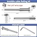 Minhe 20Pack Invisible Cable Railing Kit Stainless Steel T316 With Hex Socket Tool For Secure Fixing And Clear Views