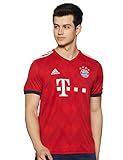 adidas Herren FC Bayern München Heim 2018/2019 Teamtrikot, rot/Weiß, XXL-60/62
