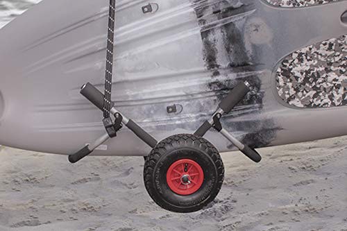 BKC Brooklyn Kayak Company UH-KC273 Deluxe SUP's and Surfboards Cart - Deluxe Rolling Cart for SUPs, Surfboards - Easy SUP's and Surfboards Transport System