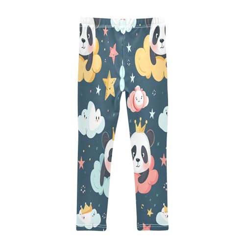 Bolaz Toddler Girls Leggings Printed Yoga Pants Leggings Cloud Panda for Kids2