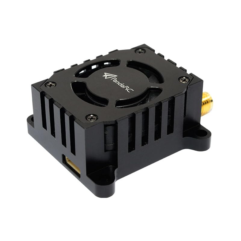 Image of PandaRC VT5804 V3 5.8GHz VTX 0mW /25mW /200mW /400mW /800mW /1000mW itchable with Cooling Fan for Long-Distance FPV Racing Drone quadcutter (36mmx36mmx17.5mm)