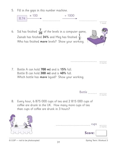New KS2 Maths 10-Minute Weekly Workouts - Year 6 (CGP KS2 Maths) - Image 12