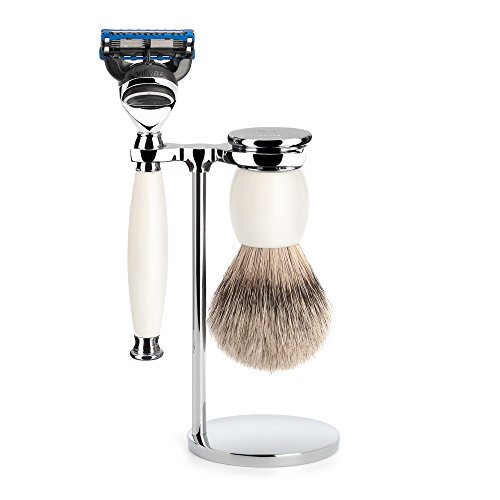 Set de rasage MUHLE SOPHIST porcelaine contre les irritations du rasage quotidien