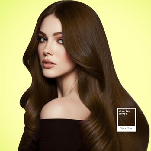 Image of Nisha Creme Hair Color Cream Cool Blonde, 150g, Long Lasting Hair Dye for Grey Coverage, Natural Shine, Smooth Finish, For Men & Women, Pack of 1