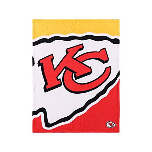 FOCO Kansas City Chiefs NFL Supreme Slumber Plush Throw