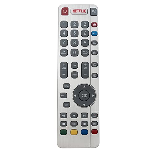 VINABTY Replaced Remote SHWRMC0117 DR-0337 Fit for LC-43UI8652E LC-49UI8652E LC-55UI8652E LC-43UI8762ES LC-49UI8762ES LC-55UI8762ES LC-43UI8872ES LC-49UI8872ES LC-55UI8872ES TV