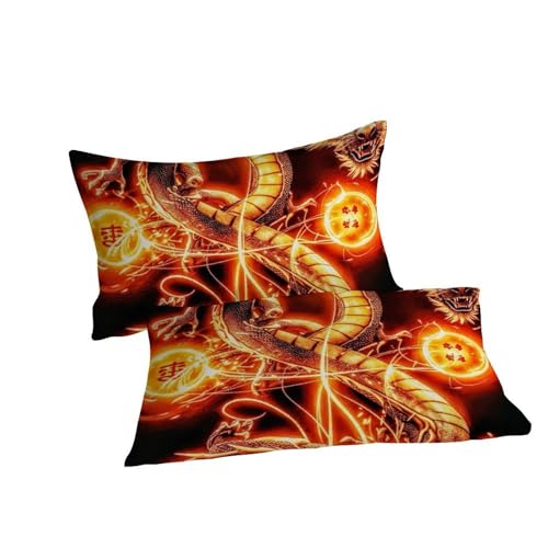 Couvre-lit dragon fermeture éclair en microfibre super king premium