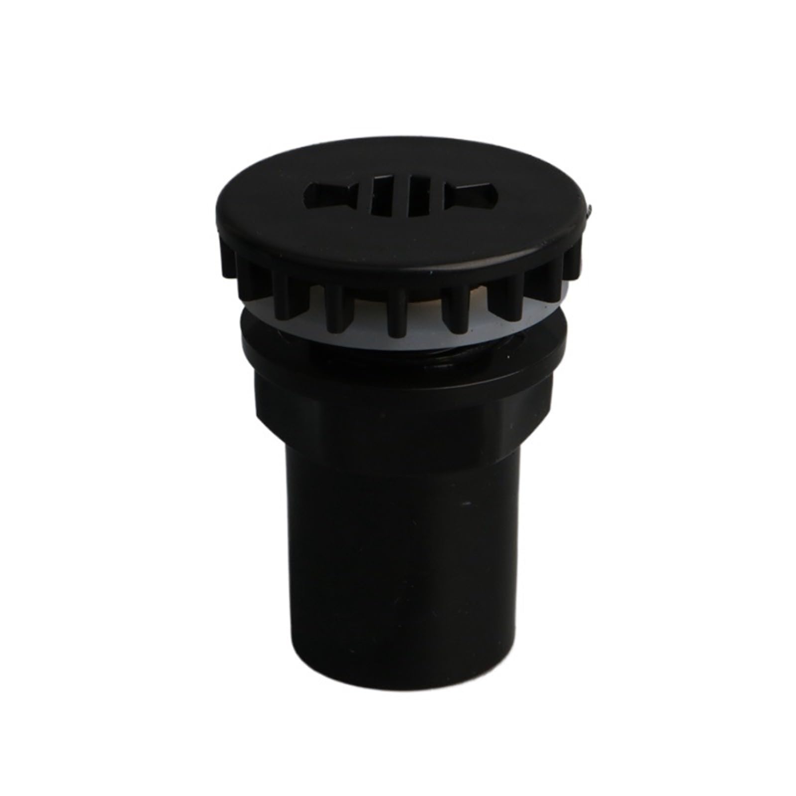 Mexeword Black 20Mm Fish Tank Joint Bulkhead Water Pipe Adapter Aquarium Inlet Water Tank Outlet Aquarium Drain Fitting(Black)