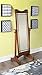 Powell Linda Mission Oak Cheval Mirror with Adjustable Tilt