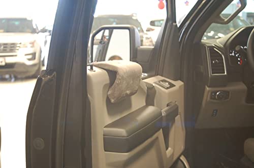 armsaver Black ARMREST Cover Semi-Universal fit Mini Van Big rigs - Thumbnail 4