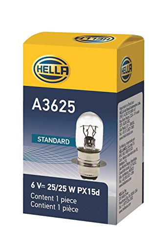 Bombilla Miniatura Hella A3625 6V 25/25W miniatura 2