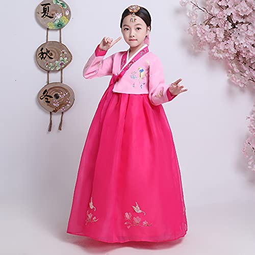 Korean Traditional Hanbok for Girls Birthday Party Korean National Girl Dolbok3