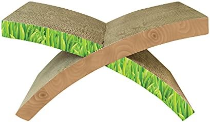 Petstages Easy Life Hammock Corrugated Cat Scratcher with Catnip