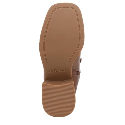 Dr. Scholl's Women's Joplin Knee High Boot Dark Honey Brown - Wide Calf 8.5 M4