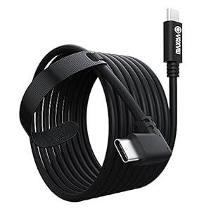 Link Cable for Oculus Quest 2, 16FT High Speed Data Transfer Type C Replacement Charging Cable, USB C to USB C 3.0 Fast…