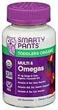 SmartyPants Organic Toddler Multivitamin Gummies:...
