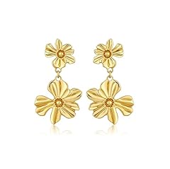 Flower Drop Earrings