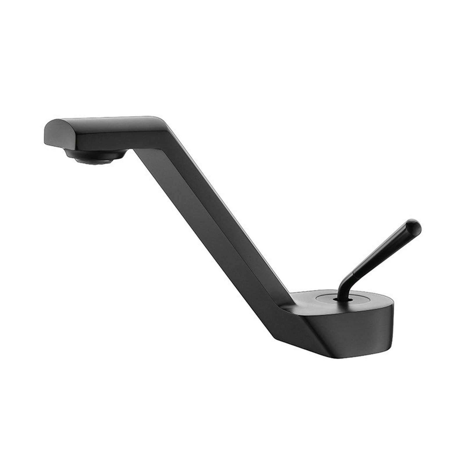 Bathroom Lavatory Faucet Hot and Cold Crane Brass Brush Gold Single Handle Water Mixer Tap(Brush Gold)