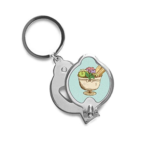 Coupe-ongles biscuit et crème glacée DIYthinker pour manucure créative