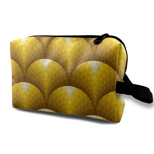 Preisvergleich Produktbild 08096393 Kosmetiktasche / Kosmetiktasche, facettierte Waage, Karamellfarben, 7229