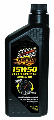 Aceite Motor Sintético 15W-50 Champion Racing 32oz miniatura 1