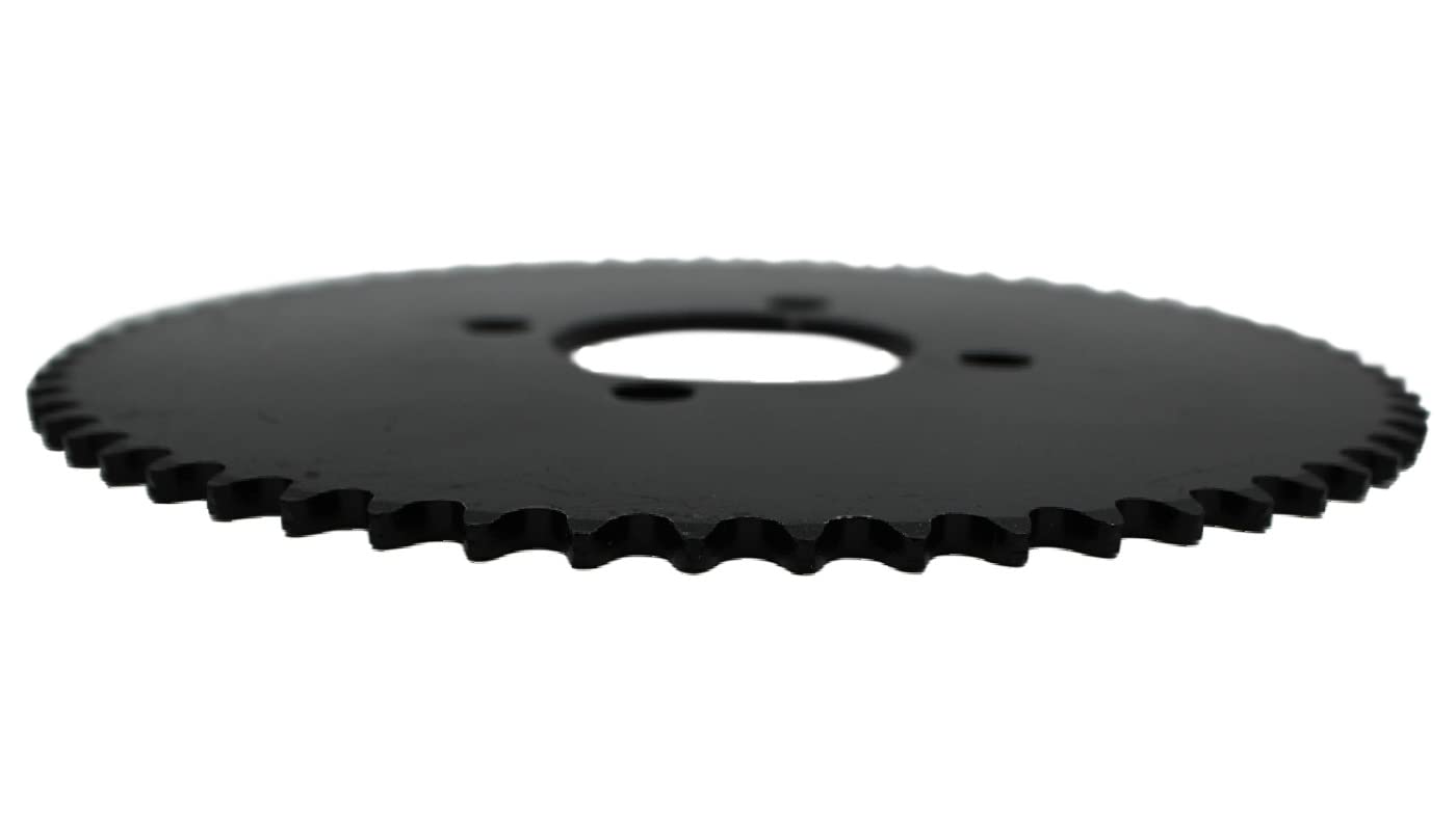 60 Tooth #35 Rear Chain Sprocket Steel 4 Hole 2" bore for Mini Bike Go Kart Predator 79cc 212cc 420cc Trike ATV Quad