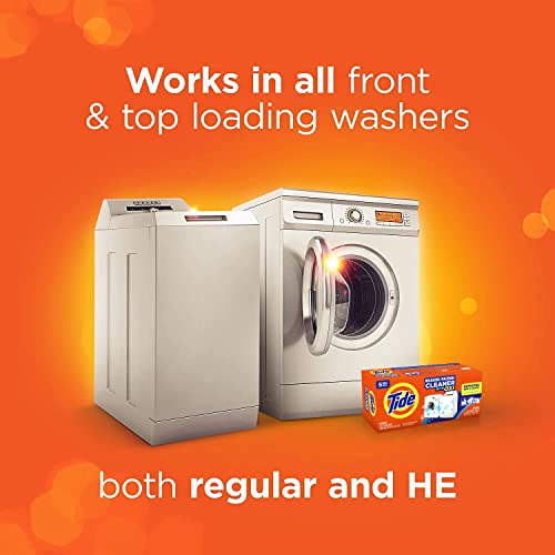 Washing Machine Cleaner By Tide For Front And Top Loader Washer Machines, 10Ct Box + Monthly Calendar (Packaging May Vary) #TOP1