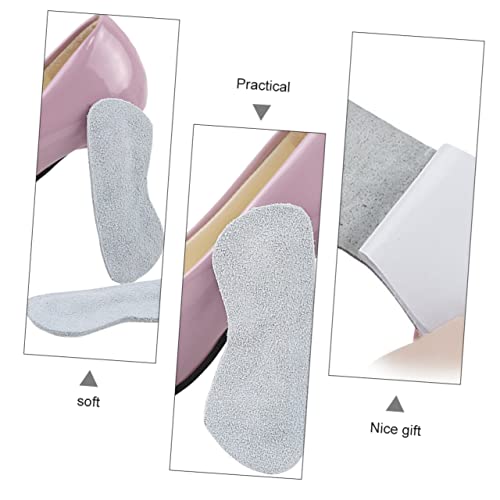 Plantillas antideslizantes para tacones gris para mujer miniatura 6