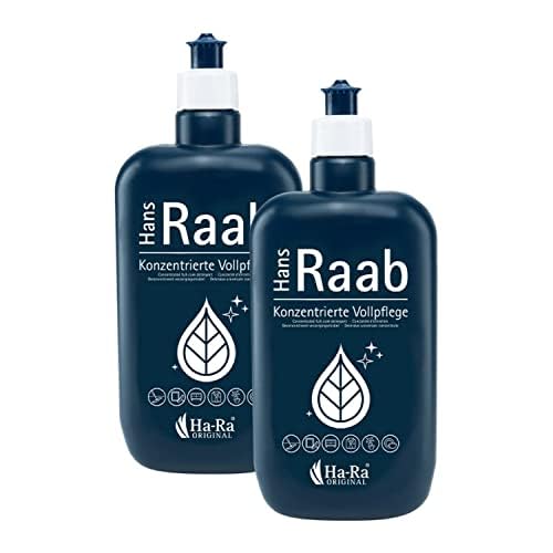 Hans Raab Konzentrierte Vollpflege Original Set 2 x 500 ml I Universalreiniger für Haushalt, Garten und Auto I Sparsam, vielseitig & hautfreundlich I Gut biologisch abbaubar