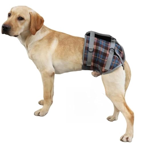 犬 介護 ハーネス 犬 歩行補助ハーネス ペットスリング キャリアー 病気の介護 関節炎 脚の怪我に ペット補助用品 犬リハビリ犬のリード 後ろ足の怪我のための牽引 足腰の弱くなった老犬に ペット用品 小型犬 中型犬 大型犬 (S,後脚は青)