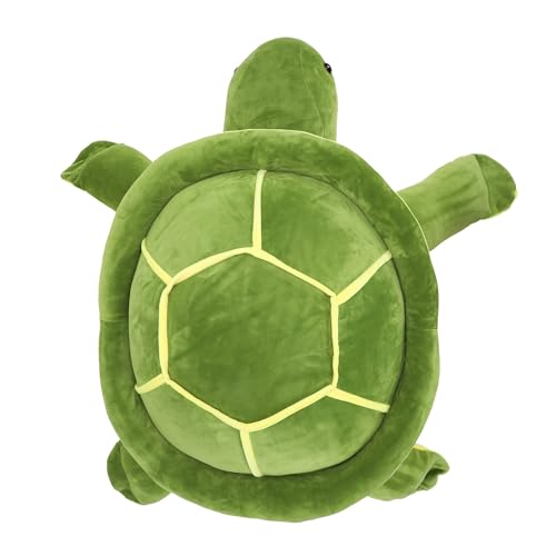 Peluche de Tortuga, Suave Muñeco de Peluche de Tortuga Marina con Relleno de Algodón, Ideal para Bebés y Niñas, Regalo de Cumpleaños o para Decorar EI Hogar (55cm)