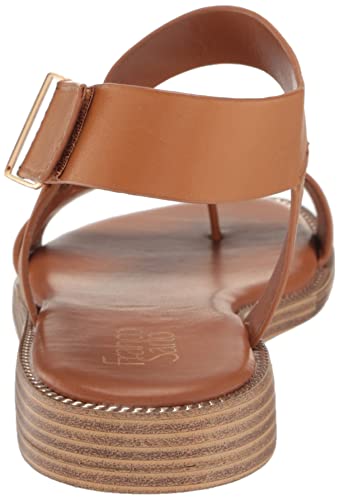 Image of Franco Sarto Womens Glenni Ankle Strap Flat Sandals