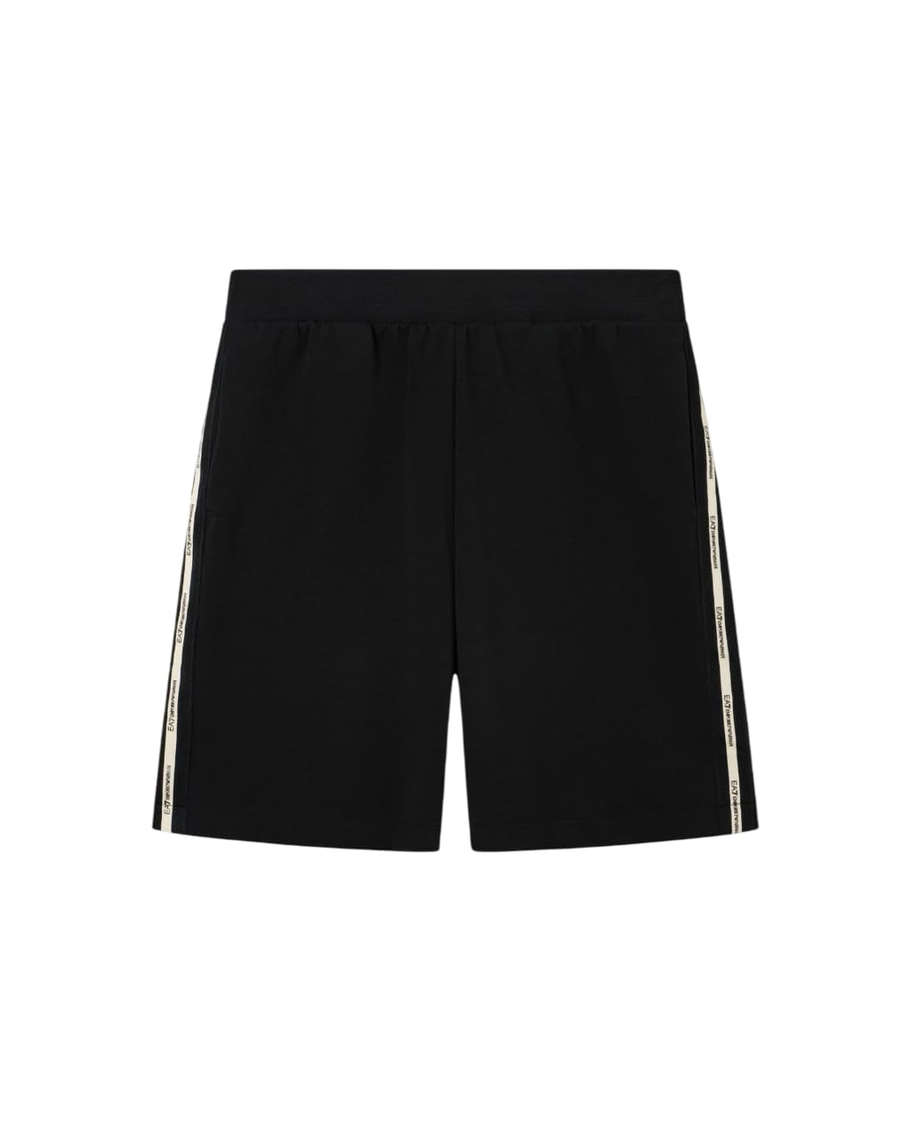 Bermuda EA7 Armani noir en coton premium premium - 6