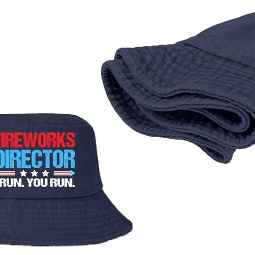 Image of Fireworks Director I Run You Run hat Womans hat Chestnut red Mens Hats and caps Gifts Running Caps July 4th