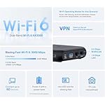 TP-Link Dual-Band Wi-Fi 6 AX3000 Travel Router TL-WR3002X | Multi-Gig Portable | OpenVPN, WireGuard | Easy Public WiFi Sharing | Hotel/Cruise/Travel Approved | Phone WiFi Tether | USB 3.0 | Multi-Mode - Image 2