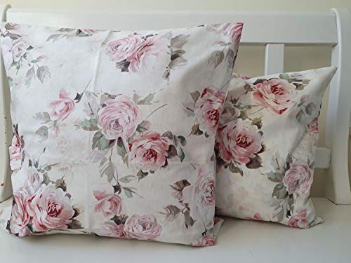 Kissen Rosenmuster Landhausstil