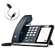 Yealink MP45 USB Teams-Telefon, schnurgebundenes Tischtelefon für die Arbeit, Zertifiziert durch Microsoft Teams Skype for Business System, Stromversorgung durch Computer über USB-A/C