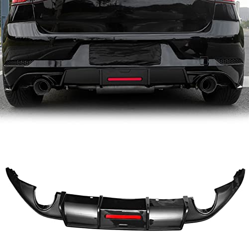 Diffuseur arrière Golf 7.5 GTI idéal pour rassemblements auto ABS - 3