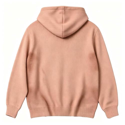 Ugly Christmas Hoodie Sweatshirt for Men Funny Santa 3D Hairy Chest Costume - image 4
