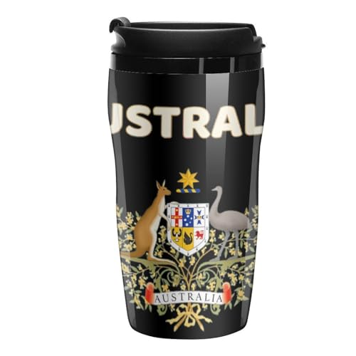 Australia Reusable Coffee Cup with Leakproof Lid