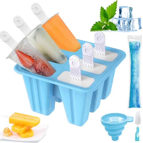 FillBo 100 Stampi Per Ghiaccioli Usa E Getta - Sacchetti Per Gelati Fatti In Casa, 2 Misure, A Prova Di Perdite - 5