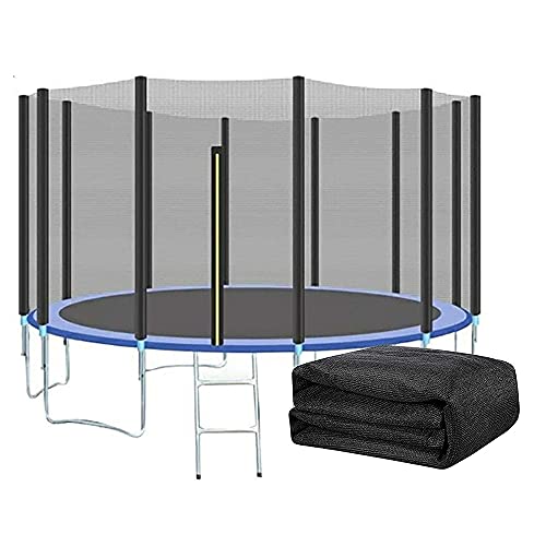 Red de trampolín de 12 postes para revivir las tardes de juegos de los niños en el jardín